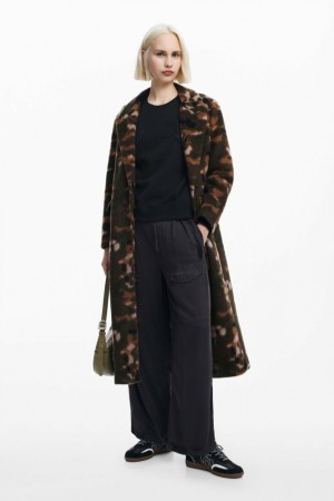 Abrigos Desigual Printed long Mujer | 4308796-MR