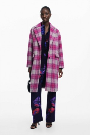 Abrigos Desigual tartan Mujer | 4591370-IE