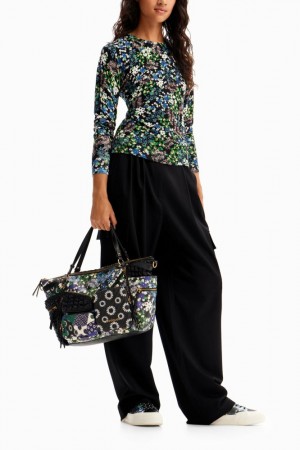 Bolsa de Mano Desigual Large patchwork Mujer | 6903217-JE