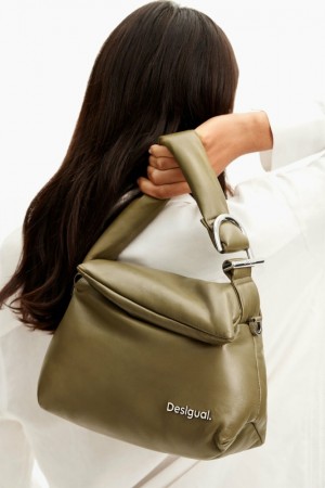 Bolsa de Mano Desigual M padded leather Mujer | 7152634-FI
