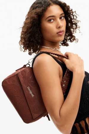 Bolsas Hombro Desigual Embroidered S handbag Mujer | 4329158-AO