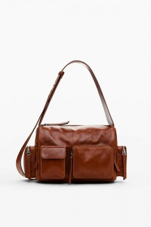 Bolsas Hombro Desigual M leather pockets Mujer | 9416258-LC