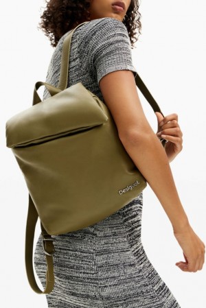 Bolsas Piel Desigual S padded leather Mujer | 8937154-NP