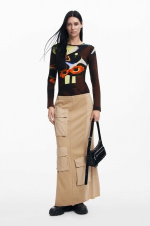 Camisa Manga Larga Desigual Arty Mujer | 3094758-PH