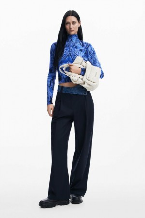Camisa Manga Larga Desigual Butterfly Mujer | 8295710-OA