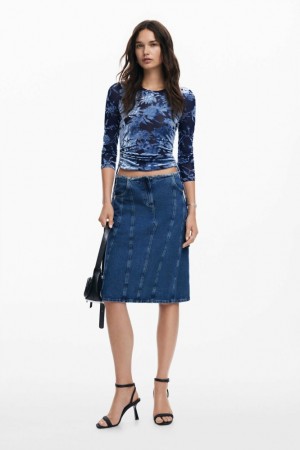 Camisa Manga Larga Desigual Floral Mujer | 3865092-GC