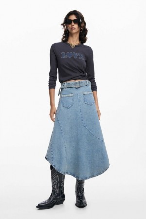 Camisa Manga Larga Desigual Love Mujer | 0647831-DX