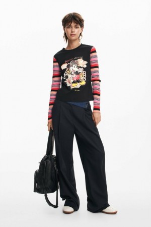 Camisa Manga Larga Desigual Mickey Mujer | 8750392-AI