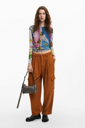 Camisa Manga Larga Desigual PrintedM. Christian Lacroix Mujer | 7520364-IA