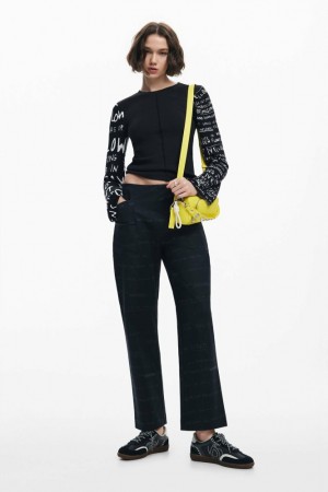 Camisa Manga Larga Desigual printed sleeves Mujer | 7204369-SK