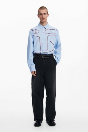 Camisas Desigual Arty print Hombre | 2596170-MV