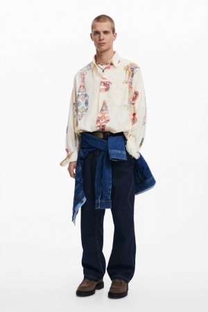 Camisas Desigual Ethnic Hombre | 3472089-BE