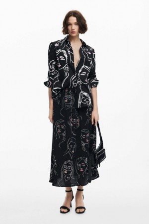 Camisas Desigual Face print Mujer | 9603287-KQ