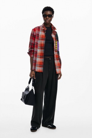 Camisas Desigual Patchwork checkered Mujer | 6982430-FA