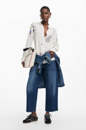 Camisas Desigual Printed Mujer | 6584012-DV