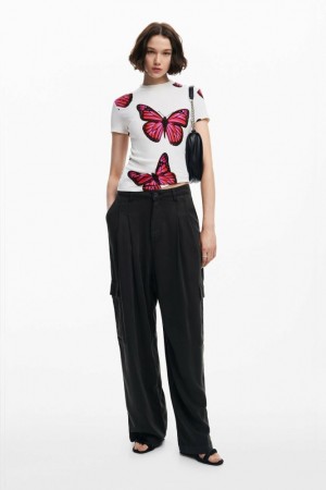 Camiseta Desigual Butterfly Mujer | 7684052-ZX