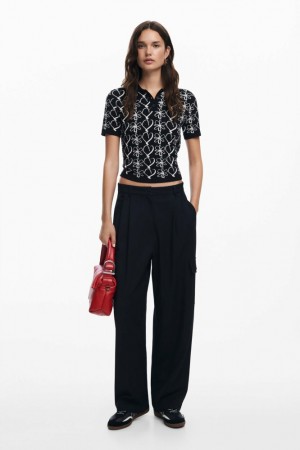 Camiseta Desigual Knit Polo M. Christian Lacroix Mujer | 3461502-HV