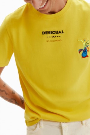 Camiseta Desigual No es lo mismo short-sleeve Hombre | 5179836-NG
