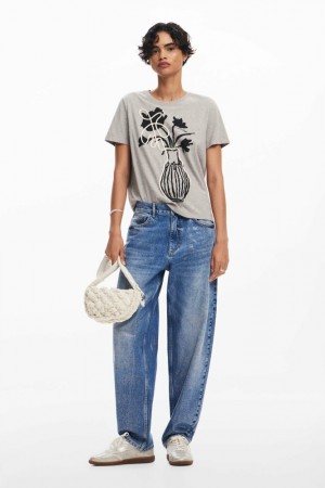 Camiseta Desigual Plain vase Mujer | 3205968-MN