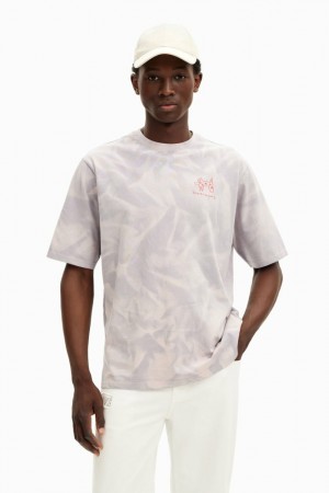 Camiseta Desigual Printed with gradient effect Hombre | 6204175-WK