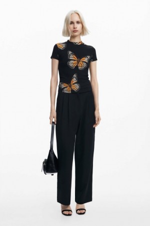 Camiseta Desigual Short-sleeve butterfly Mujer | 6813524-MP