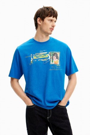 Camiseta Desigual Short-sleeve with illustration Hombre | 0192675-ZX