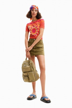 Camiseta Desigual Sun knit Mujer | 4071563-PY