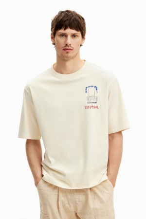 Camiseta Desigual illustration Hombre | 6829540-TY