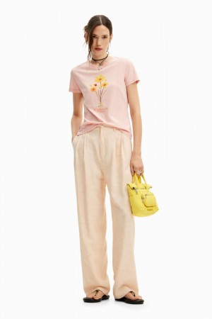 Camiseta Desigual illustration Mujer | 1039746-KH