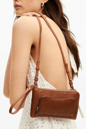 Carteras Desigual Logo mini bag Mujer | 8173625-BN