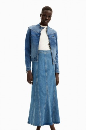 Falda Desigual Long denim Mujer | 2894360-CX