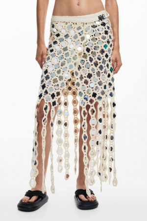 Falda Desigual Wrap Mujer | 0236948-XF
