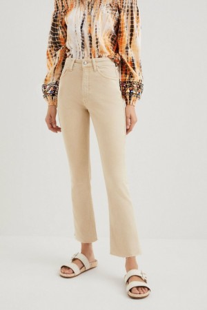 Jeans Desigual Flared cropped Mujer | 2965437-PK