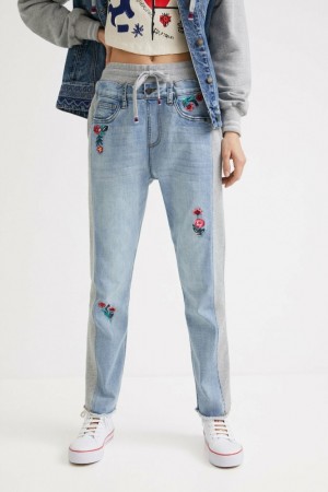 Jeans Desigual Floral jogger Mujer | 2591764-OX