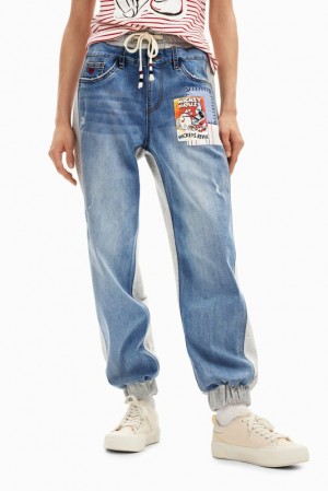Jeans Desigual Mickey Mouse jogger Mujer | 7045328-ES