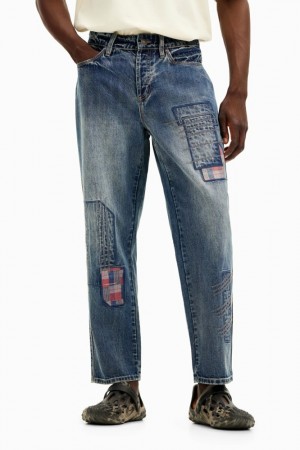 Jeans Desigual Patched denim Hombre | 0268391-CM