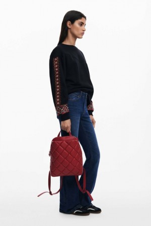 Mochila Desigual Padded logo Mujer | 0762389-IZ
