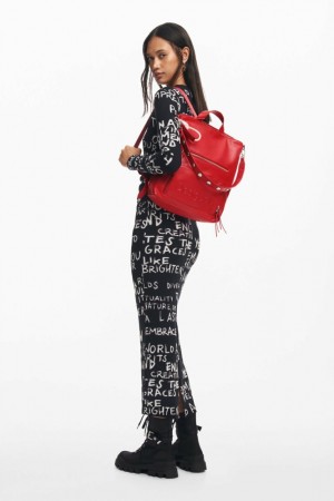 Mochila Desigual S logo Mujer | 9405386-HT