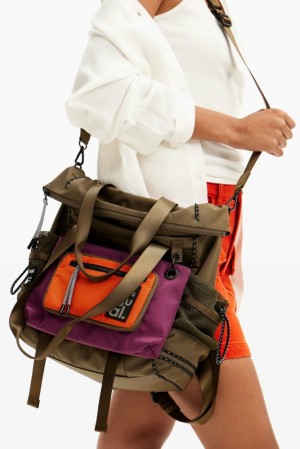 Mochila Desigual XL multi-position Voyager Mujer | 6514897-FT