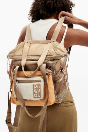 Mochila Desigual XL multi-position Voyager Mujer | 8351029-NZ