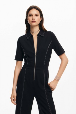 Mono Desigual Long with topstitching Mujer | 4523867-WV