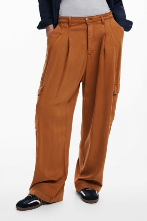 Pantalon Desigual Flowy cargo Mujer | 6934071-SK