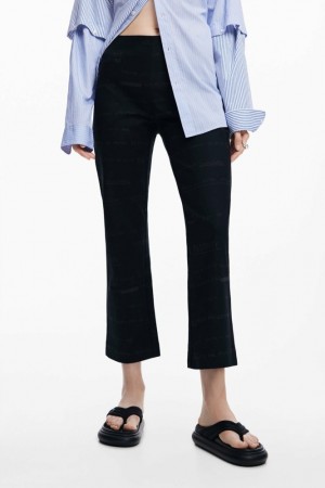Pantalon Desigual Long with phrases Mujer | 2754369-FG