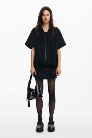 Ponchos Desigual Adjustable Mujer | 7905281-OY