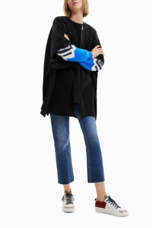 Ponchos Desigual Embroidered Mujer | 9417605-JH