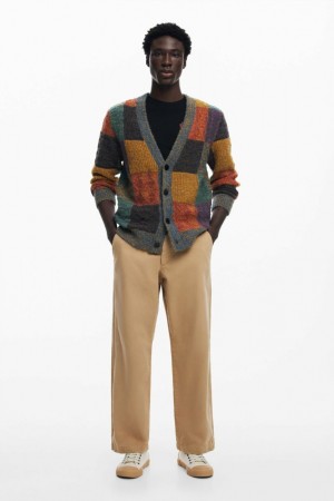 Sudaderas Desigual Checked cardigan Hombre | 3761295-GZ