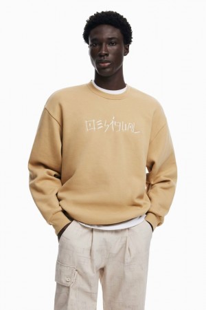 Sudaderas Desigual Embroidered Hombre | 1958274-UM