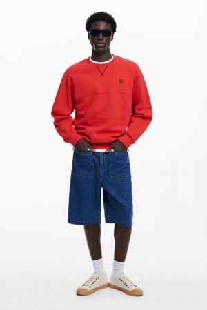 Sudaderas Desigual Geometric sweater Hombre | 5069431-HP