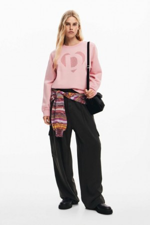 Sudaderas Desigual Heart Mujer | 4372596-CW