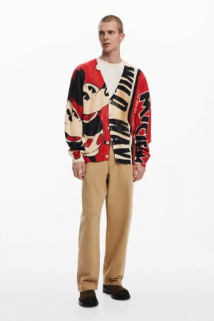 Sudaderas Desigual Mickey Mouse Cardigan Hombre | 1024958-WN